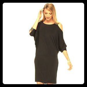 Black Dress with Rhinestones